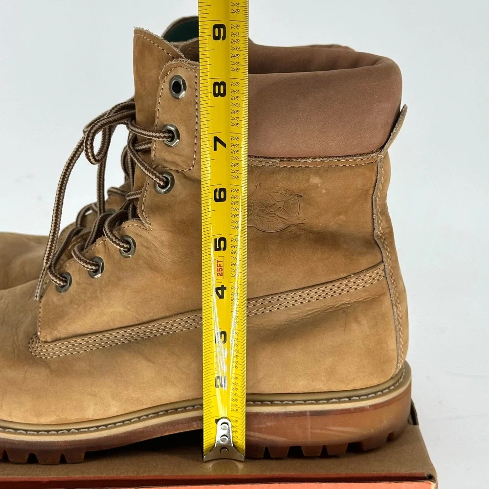 Vintage Eddie Bauer Leather Outdoor Hiking Work Casual Men's 12 M